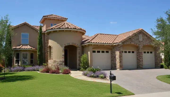 Mediterranean house plans 62-229 - front exterior, 3,734 sq ft, 3 bed, 3 bath house plans | Monster House Plans