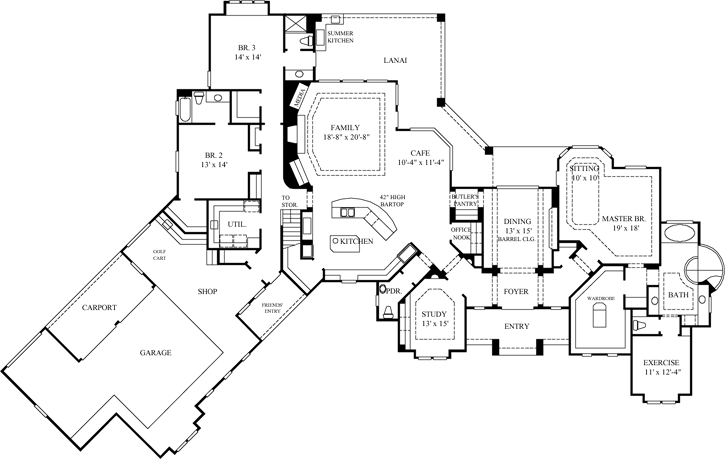 Main Floor Plan: 62-231