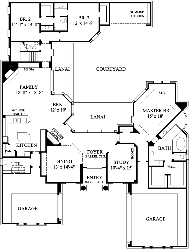 Main Floor Plan: 62-238