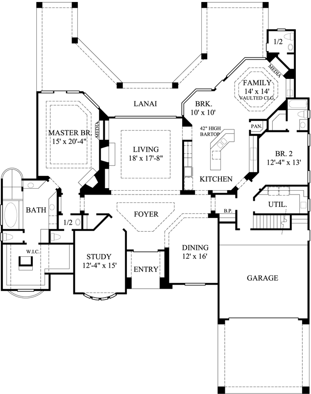 Main Floor Plan: 62-241