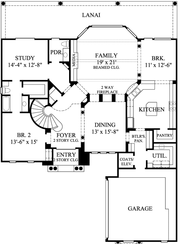 Main Floor Plan: 62-242