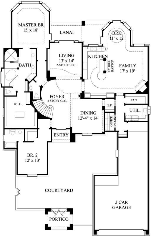 Main Floor Plan: 62-247