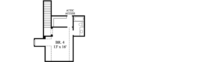 Upper/Second Floor Plan: 62-248