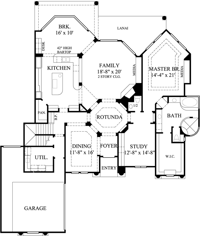 Main Floor Plan: 62-249
