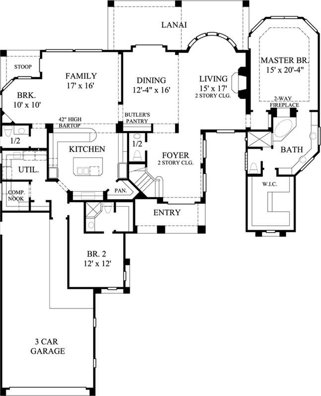 Main Floor Plan: 62-251