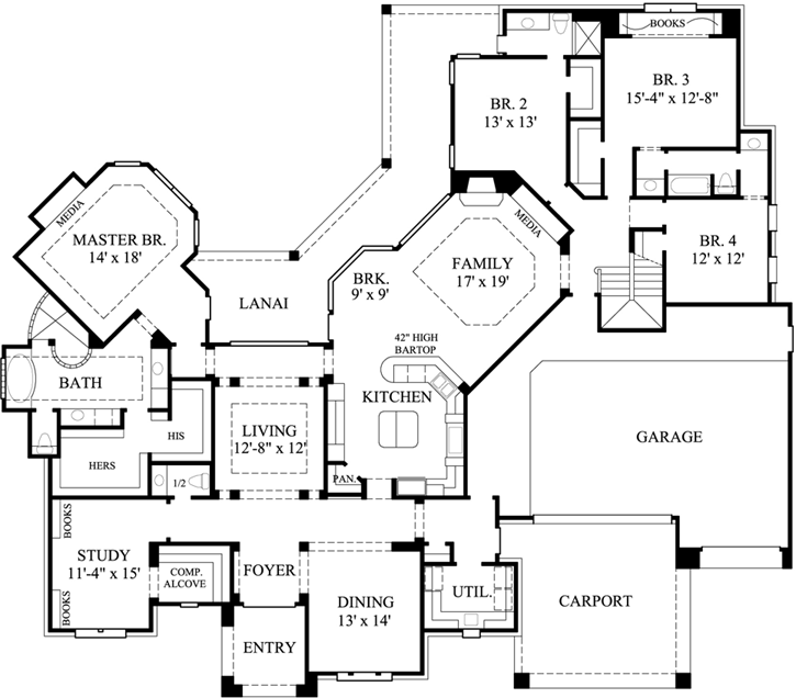 Main Floor Plan: 62-255