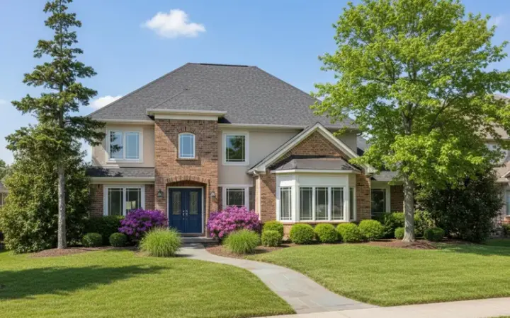 Mediterranean house plans 62-257 - front exterior, 3,904 sq ft, 3 bed, 3 bath house plans | Monster House Plans
