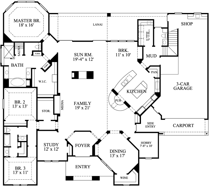 Main Floor Plan: 62-260