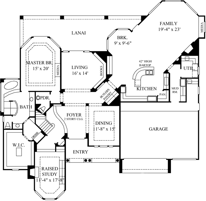 Main Floor Plan: 62-263