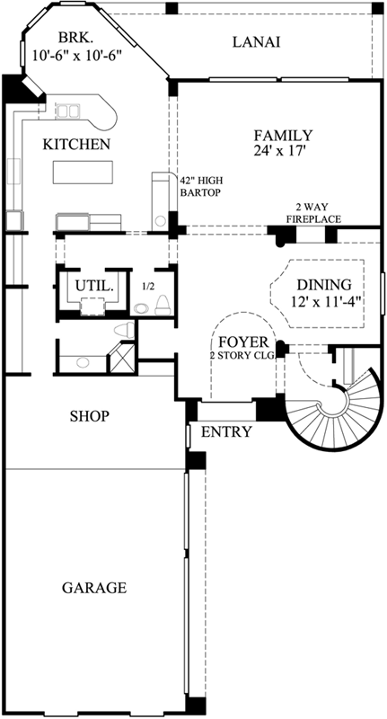 Main Floor Plan: 62-265