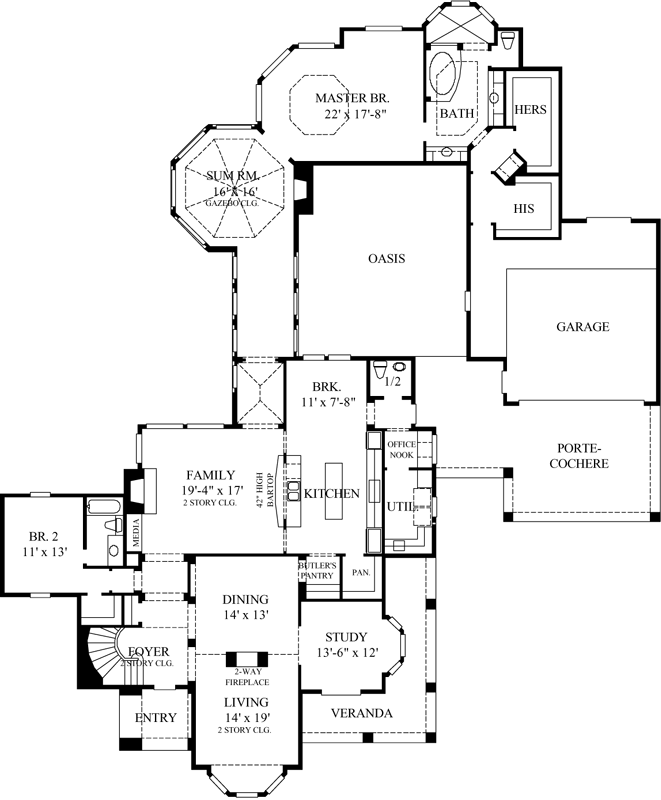 Main Floor Plan: 62-266