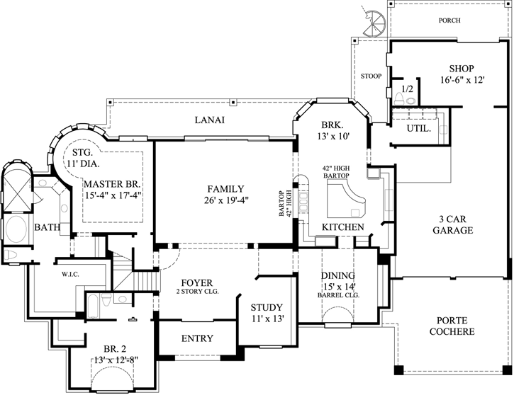 Main Floor Plan: 62-267