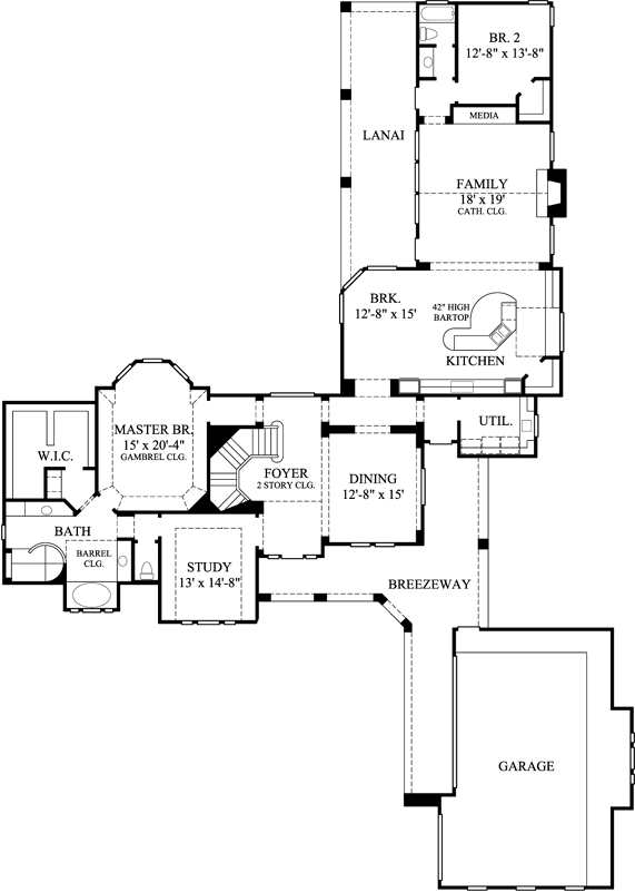 Main Floor Plan: 62-270