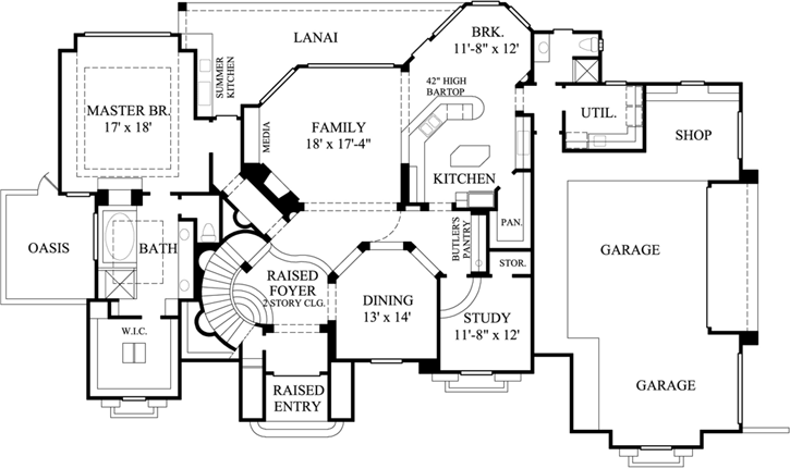 Main Floor Plan: 62-277