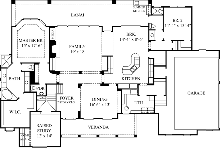 Main Floor Plan: 62-282