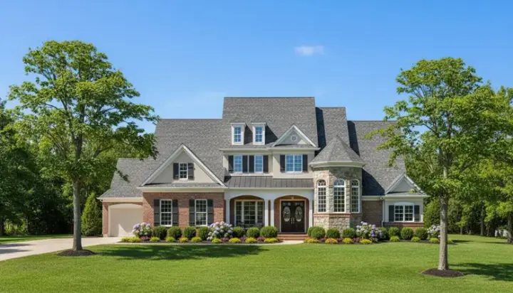 Country house plans 62-289 - front exterior, 4,128 sq ft, 4 bed, 3 bath house plans | Monster House Plans