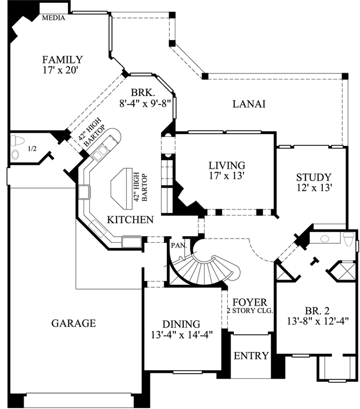 Main Floor Plan: 62-292