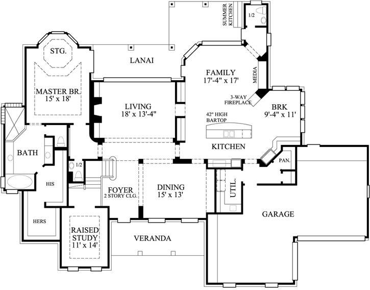 Main Floor Plan: 62-295