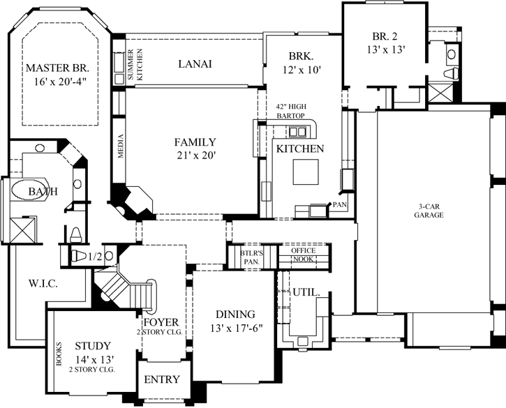 Main Floor Plan: 62-314