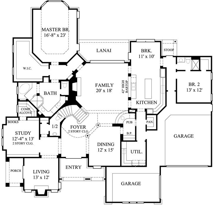Main Floor Plan: 62-317