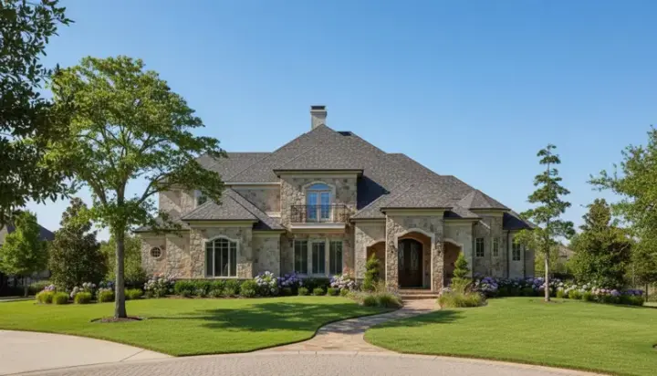 Mediterranean house plans 62-320 - front exterior, 4,326 sq ft, 3 bed, 3 bath house plans | Monster House Plans