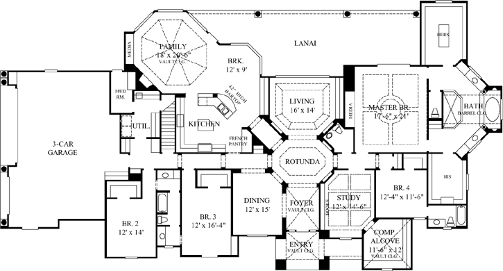 Main Floor Plan: 62-322