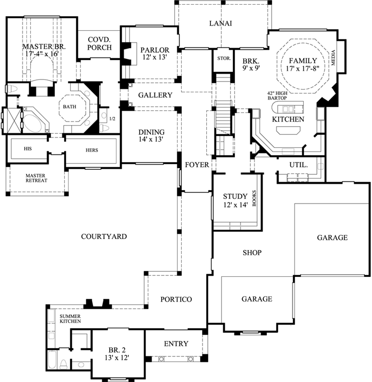 Main Floor Plan: 62-323