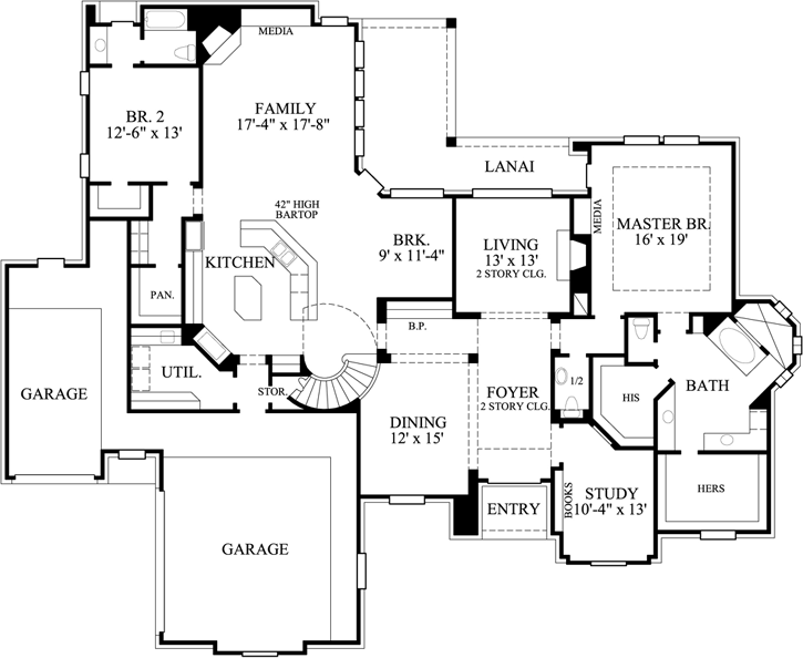 Main Floor Plan: 62-326