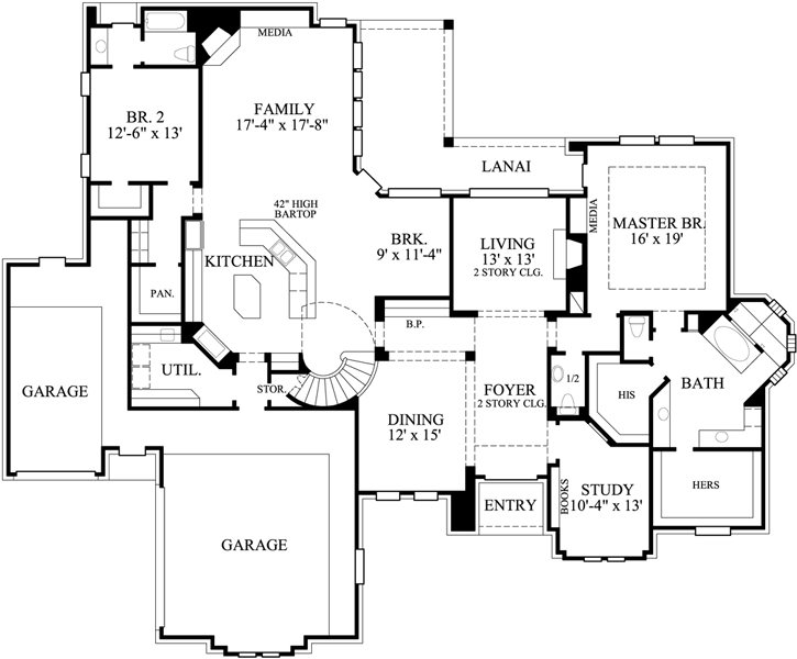 Main Floor Plan: 62-328
