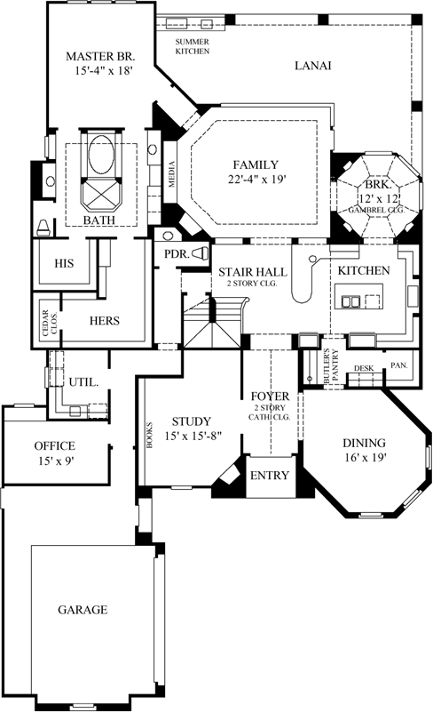 Main Floor Plan: 62-331