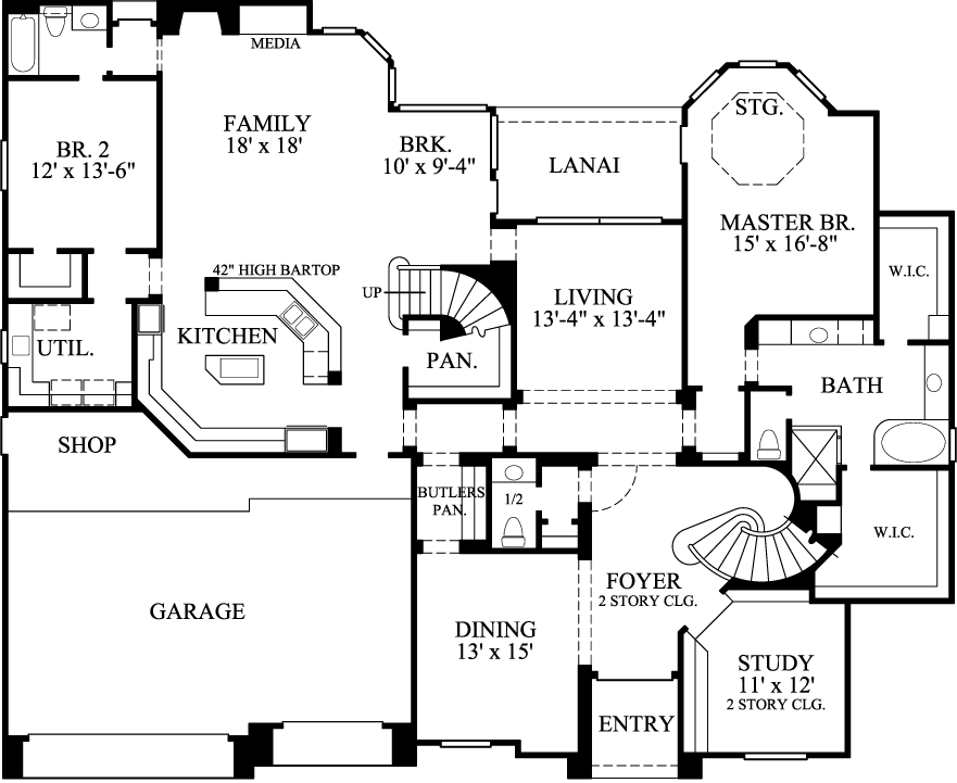 Main Floor Plan: 62-356