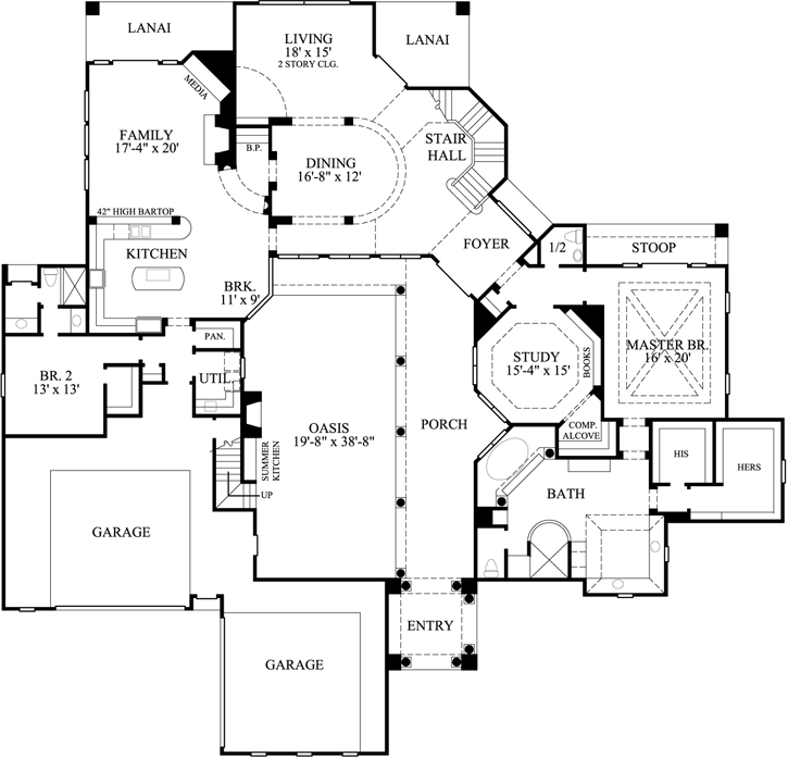 Main Floor Plan: 62-362