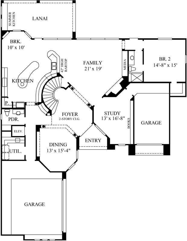 Main Floor Plan: 62-365
