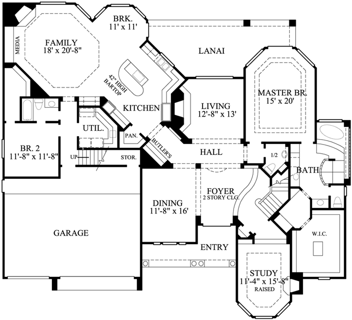 Main Floor Plan: 62-369