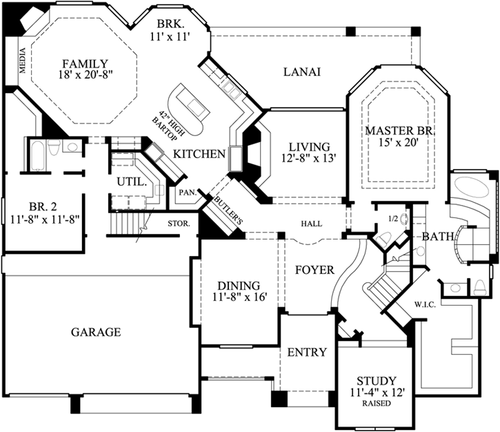 Main Floor Plan: 62-370