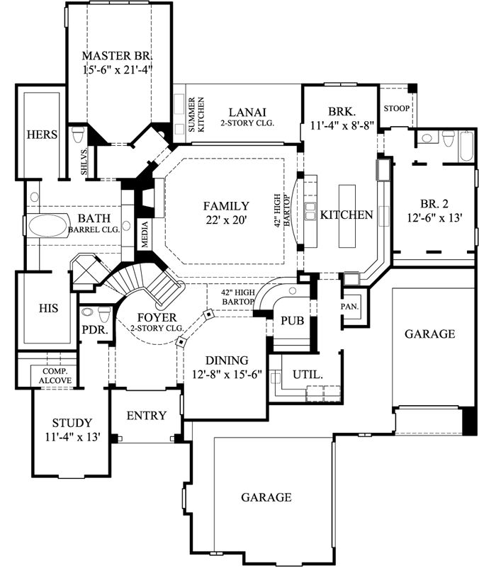 Main Floor Plan: 62-379