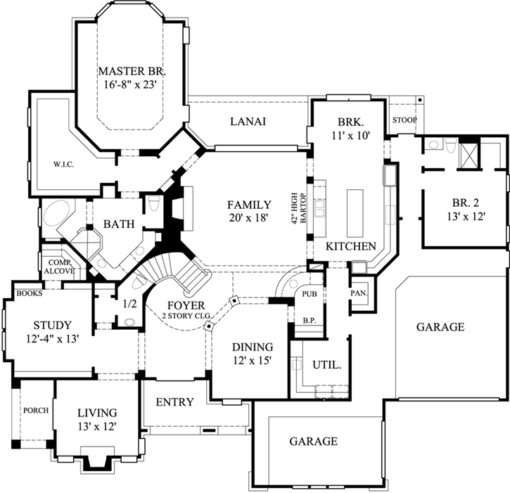 Main Floor Plan: 62-380