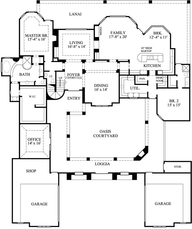 Main Floor Plan: 62-381