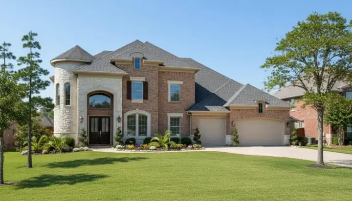 Mediterranean house plans 62-393 - front exterior, 4,793 sq ft, 4 bed, 4 bath house plans | Monster House Plans