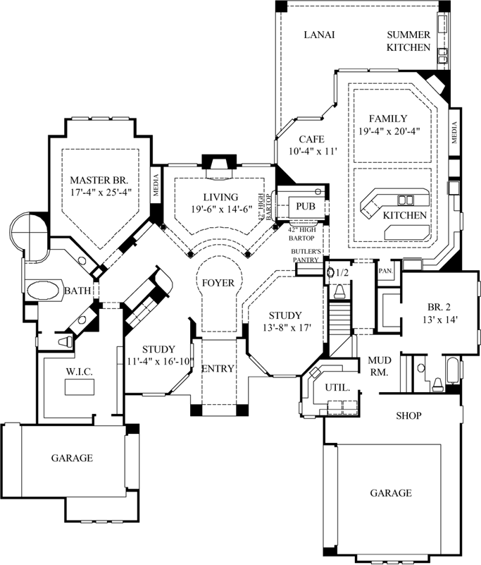 Main Floor Plan: 62-398