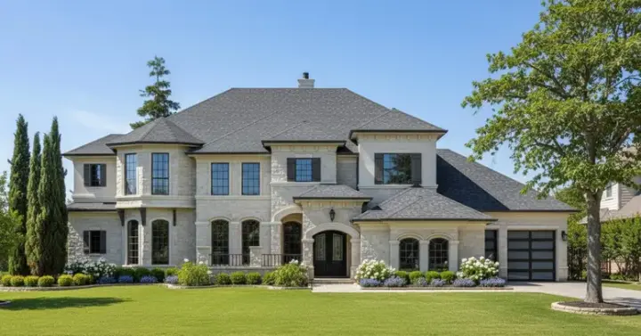 Mediterranean house plans 62-400 - front exterior, 4,872 sq ft, 3 bed, 3 bath house plans | Monster House Plans