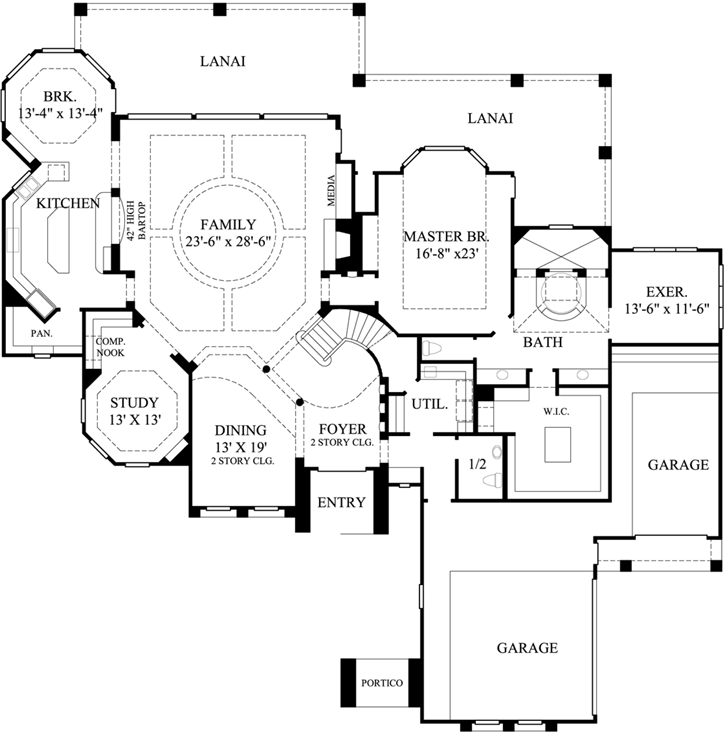 Main Floor Plan: 62-400