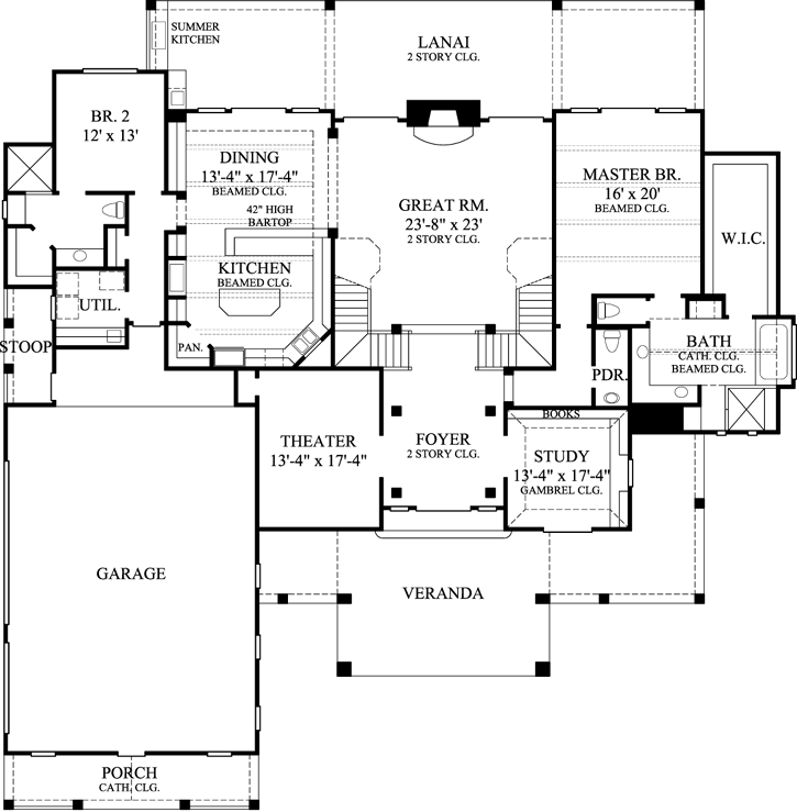 Main Floor Plan: 62-403