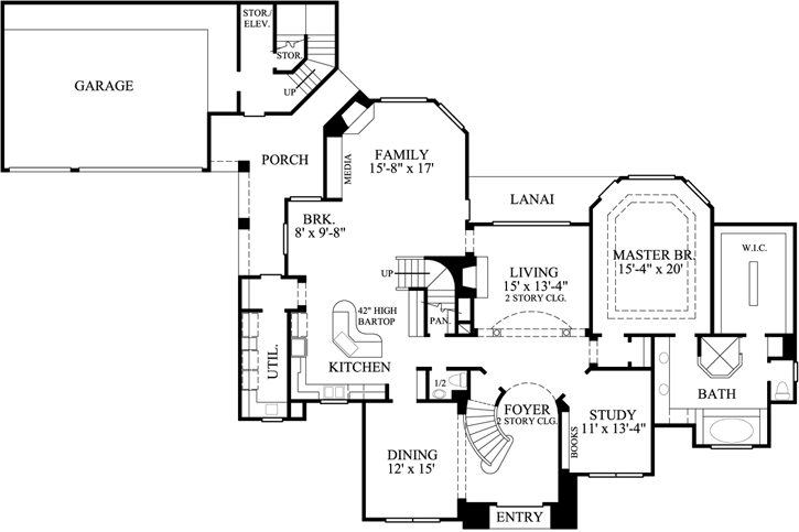 Main Floor Plan: 62-404