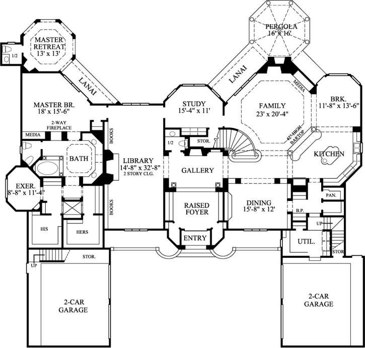 Main Floor Plan: 62-408