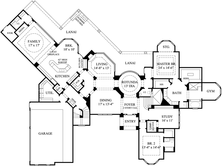 Main Floor Plan: 62-409