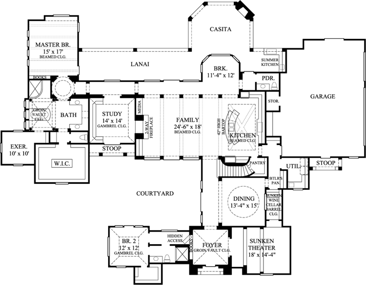 Main Floor Plan: 62-420