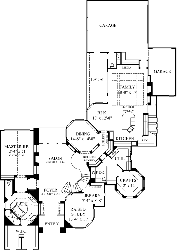 Main Floor Plan: 62-423