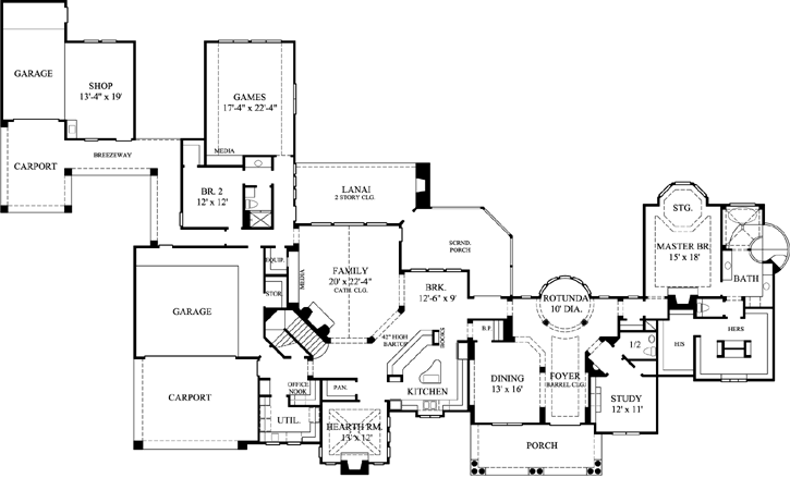 Main Floor Plan: 62-426
