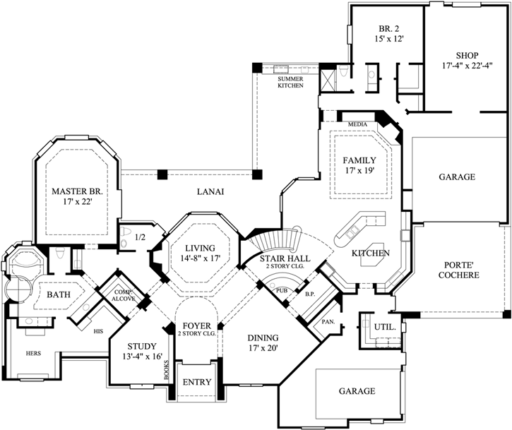 Main Floor Plan: 62-428